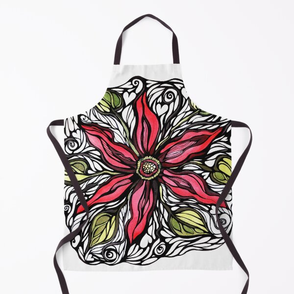 Item preview, Graphic red flower designed and sold by Olirina.