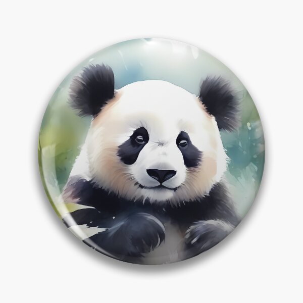 Item preview, Cute Watercolour Panda designed and sold by CalmnessbyChoice.