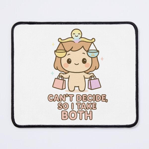 Item preview, Cute Libra Zodiac Balance Shopping Design designed and sold by Nytherra.