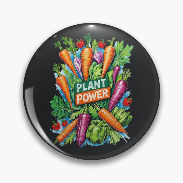 Item preview, Plant Power Veggie Celebration Art designed and sold by Zakrytos ★★★★★.