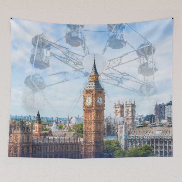Item preview, London landscape designed and sold by Wolagno.