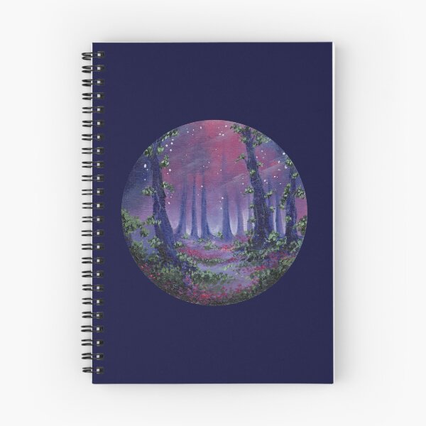 Item preview, Enchanted Purple Forest designed and sold by Tsuya Shop.