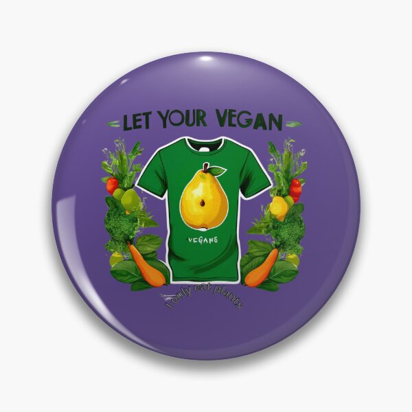 Item preview, Let Your Shirts Be Vegan designed and sold by Zofia Sosnecka.