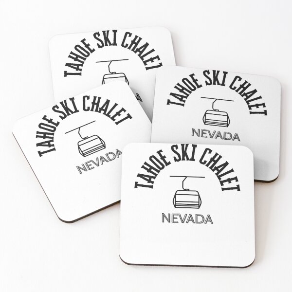 Item preview, Tahoe Ski Chalet - Nevada side of the lake (black text) designed and sold by todayifeelbitchy.