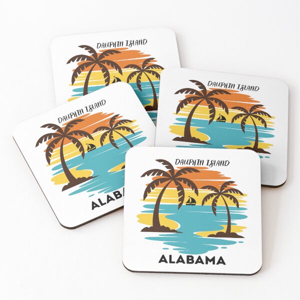 Item preview, Dauphin island Alabama designed and sold by EmsiPrintVault.