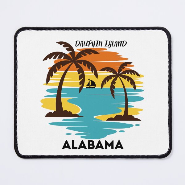 Item preview, Dauphin island Alabama designed and sold by EmsiPrintVault.