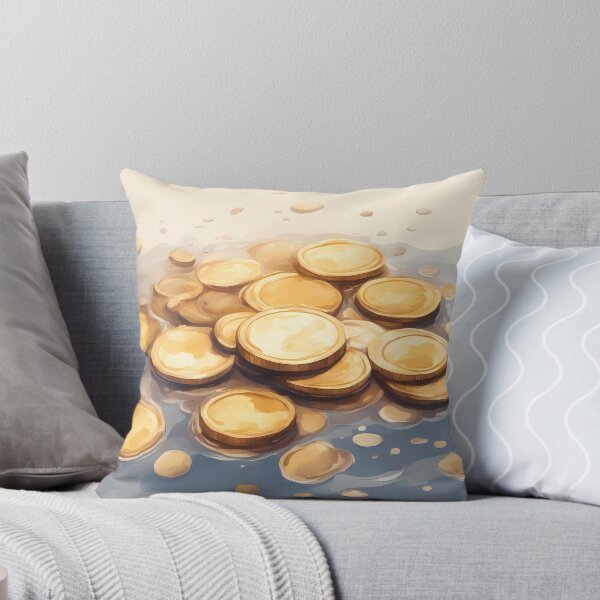 Item preview, Gold Coins in Water designed and sold by CalmnessbyChoice.