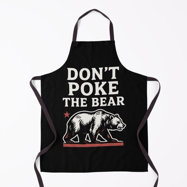 Item preview, Don’t Poke the Bear – California Flag Inspired Design designed and sold by suszak24.