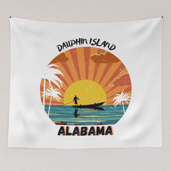 Item preview, Dauphin island - Alabama designed and sold by EmsiPrintVault.