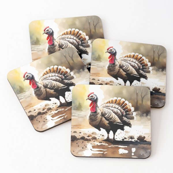 Item preview, Turkey in Mud Puddle designed and sold by CalmnessbyChoice.