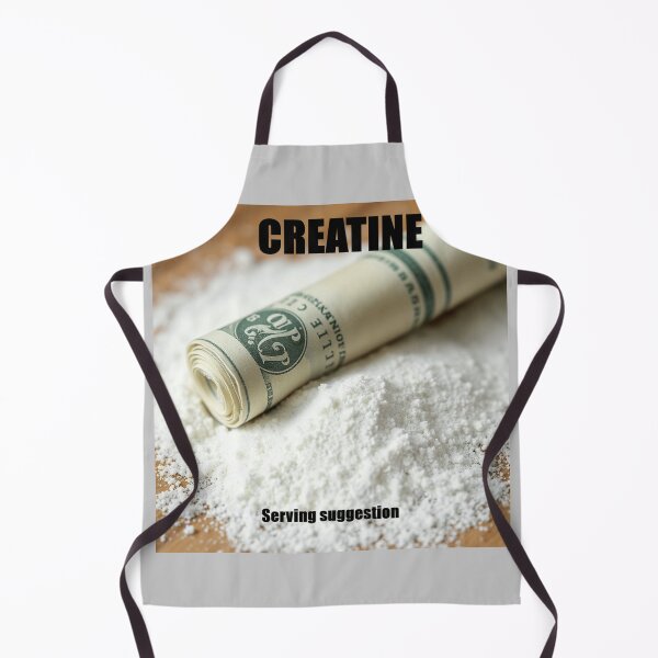Item preview, Creatine Serving Suggestion with Dollar Bill designed and sold by HypeTheTrophy.