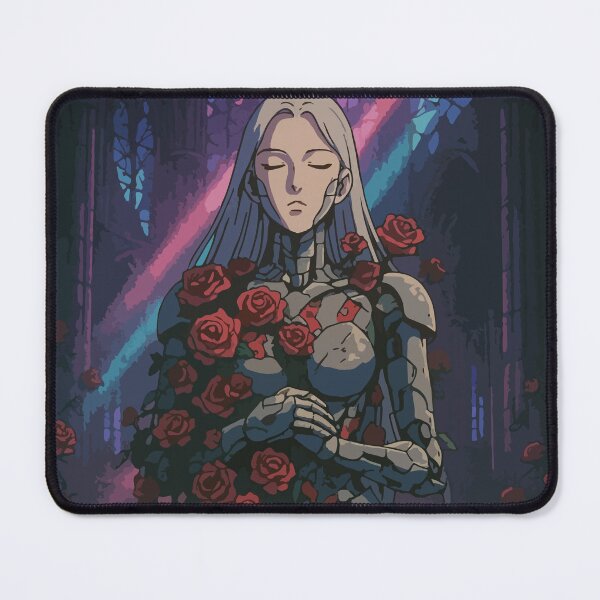 Item preview, Cyber Rose Knight in Gothic Cathedral designed and sold by -DEEWOLF-.