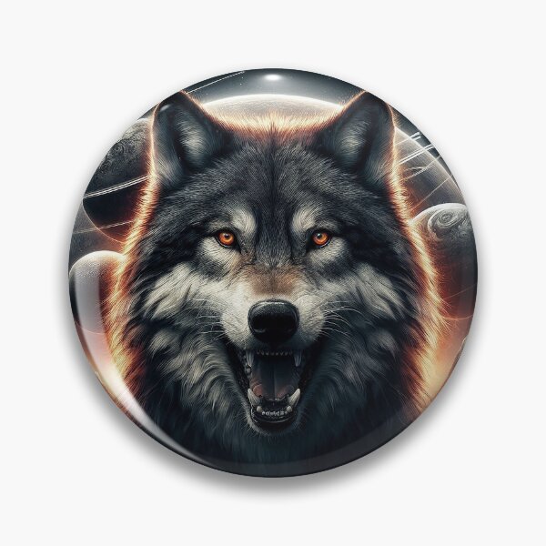 Item preview, Ember-Eyed Wolf of the Void designed and sold by nikkolaus.