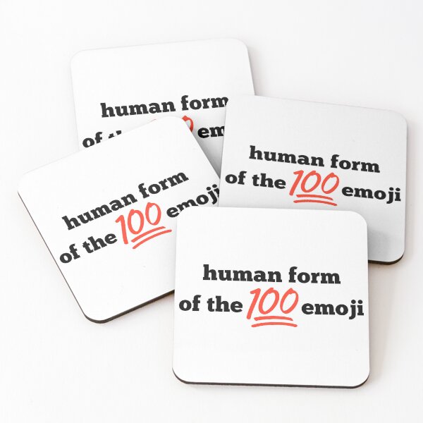 Item preview, human form of the 100 emoji designed and sold by takeruthtothelakes.
