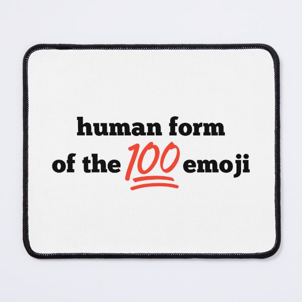 Item preview, human form of the 100 emoji designed and sold by takeruthtothelakes.