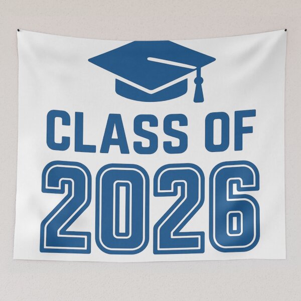 Item preview, Class of 2026 - Blue and White designed and sold by Charisma Enigma.