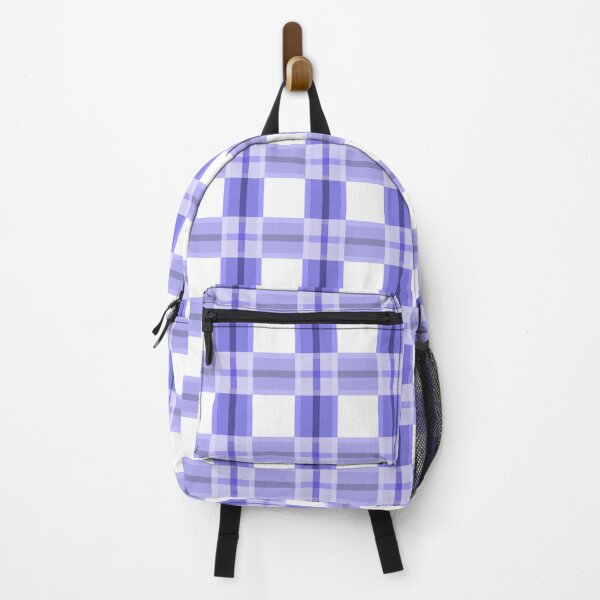 Item preview, Purple on White Plaid Seamless Repeat designed and sold by Sharon Schwalbe.