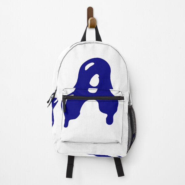 Item preview, Glossy Dark Blue Liquid Letter A Typography Art designed and sold by uncoXab.