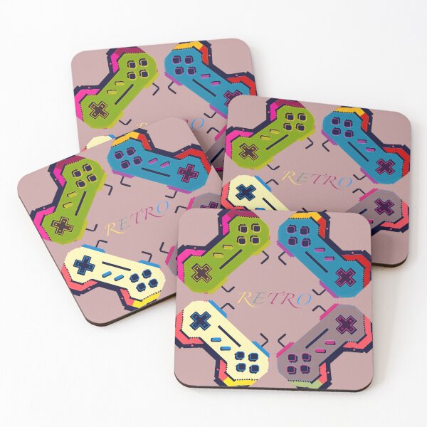 Item preview, Retro Game Controller – Colorful Vintage Gamer  designed and sold by SamartkitDesign.