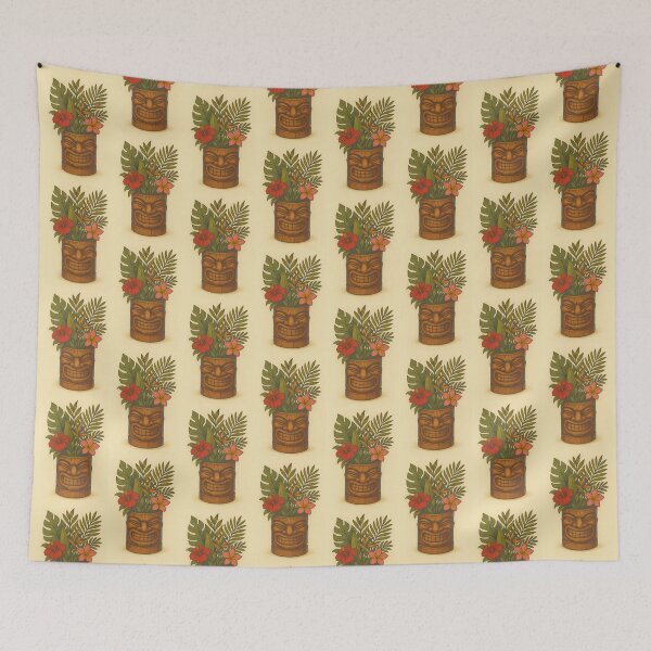 Item preview, Happy Tiki  designed and sold by BrightwayCo.