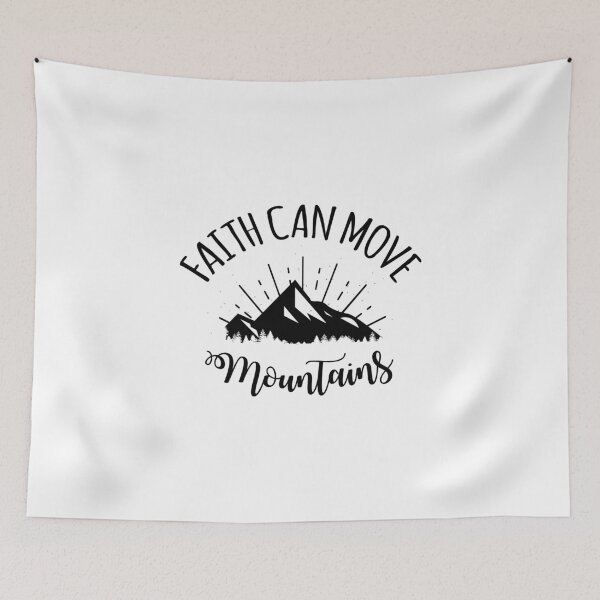 Item preview, Faith can move mountains designed and sold by Fede2punto0.