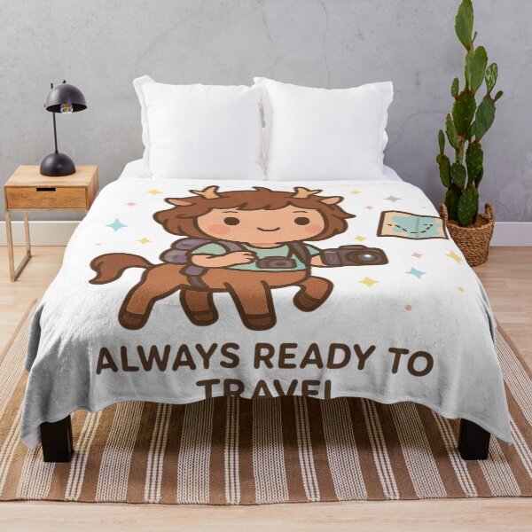 Item preview, Cute Sagittarius Zodiac Traveler Chibi Design designed and sold by Nytherra.