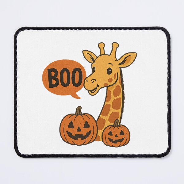 Item preview, Halloween Giraffe – Boo! Spooky Cute Design designed and sold by suszak24.