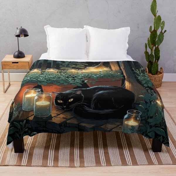 Item preview, Candlelit Witch’s Garden – Gothic Cottagecore Halloween designed and sold by Deezyned.