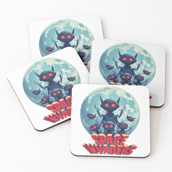 Item preview, Space invader aliens designed and sold by KetiaArtWorld.