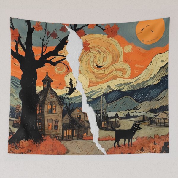 Item preview, Swirly Night designed and sold by nooribynidhi.