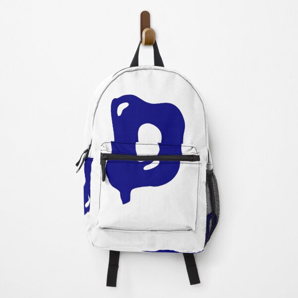 Item preview, Glossy Dark Blue Liquid Letter D Typography Art designed and sold by uncoXab.