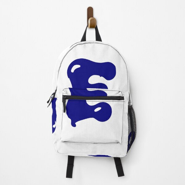 Item preview, Glossy Dark Blue Liquid Letter E Typography Art designed and sold by uncoXab.