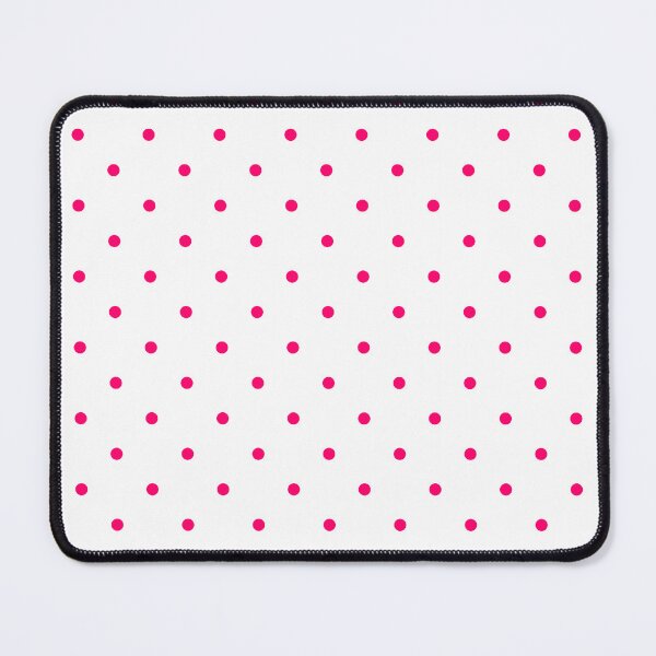 Item preview, Vivid Pink Small Polka Dots On White designed and sold by POLKAIWERX.