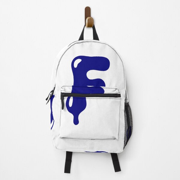 Item preview, Glossy Dark Blue Liquid Letter F Typography Art designed and sold by uncoXab.