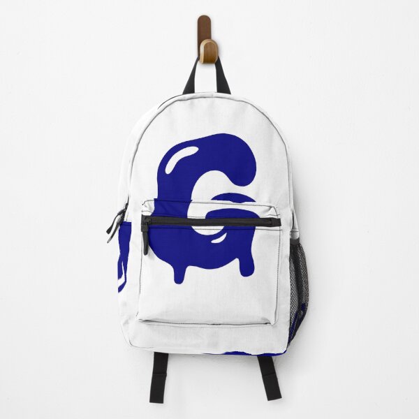 Item preview, Glossy Dark Blue Liquid Letter G Typography Art designed and sold by uncoXab.