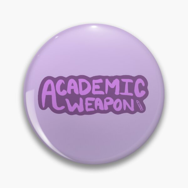 Item preview, Academic Weapon (Purple) designed and sold by Doodles and Tinkerings.