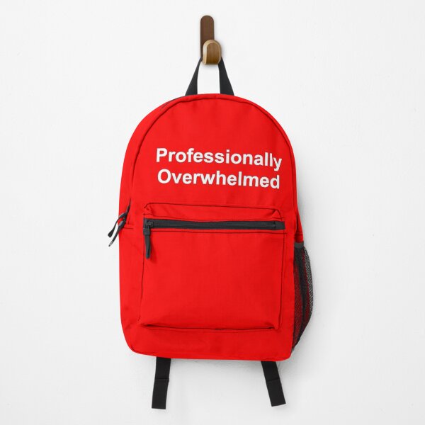 Item preview, Professionally Overwhelmed: A Modern Workplace Struggle designed and sold by Quantum Canvas Empire.