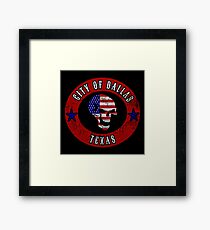 City of Dallas Texas Framed Print