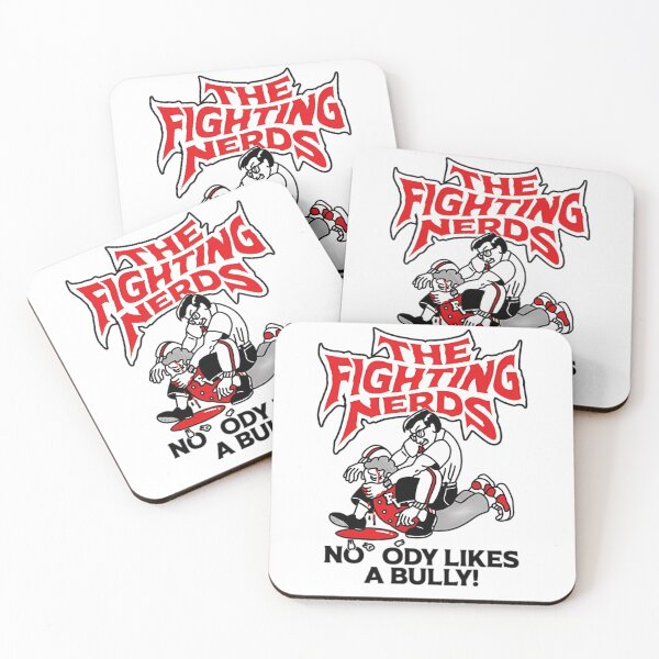 Item preview, The Fighting Nerds Nobody Likes a Bully! designed and sold by JeyVel.