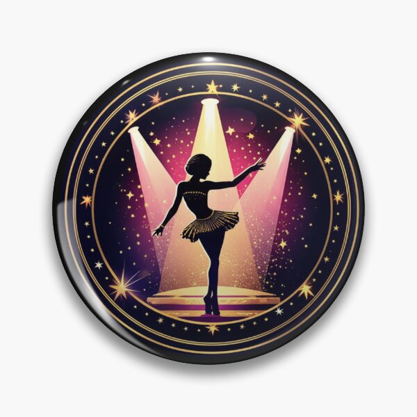 Item preview, Elegant Showgirl Under Starry Spotlights designed and sold by PrintBreeze.