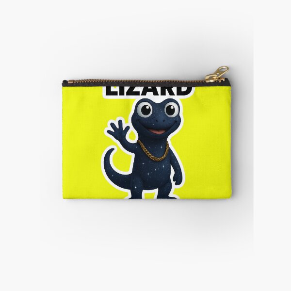 Item preview, Cosmic Lizard with Gold Chain designed and sold by FunnySignalStudio.