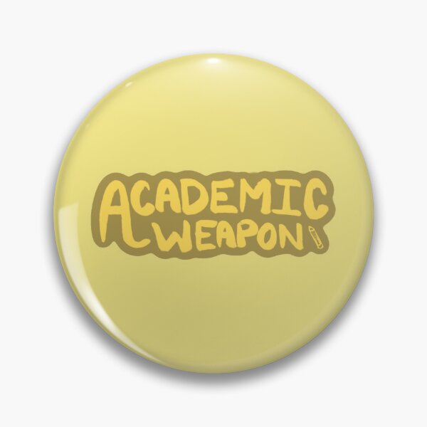 Item preview, Academic Weapon (Yellow) designed and sold by Doodles and Tinkerings.