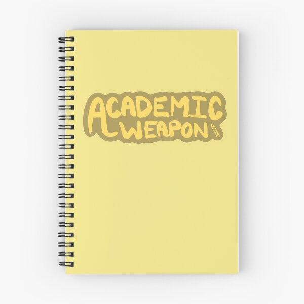 Item preview, Academic Weapon (Yellow) designed and sold by Doodles and Tinkerings.