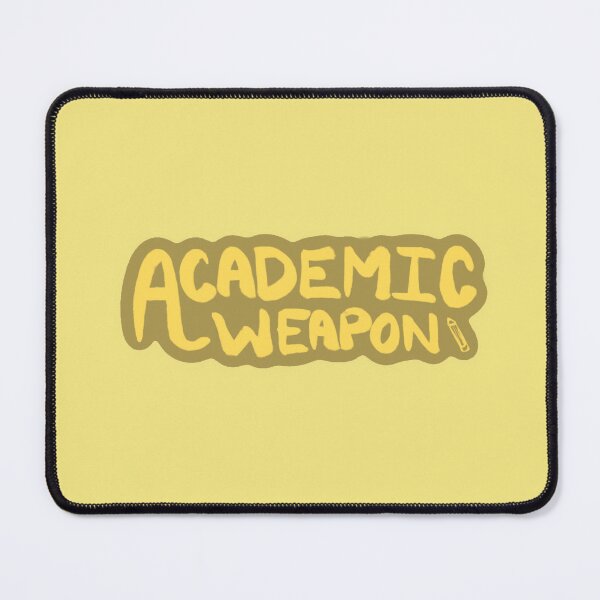 Item preview, Academic Weapon (Yellow) designed and sold by Doodles and Tinkerings.