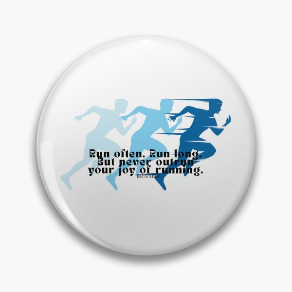 Item preview, Joy of Running – Motivational Runner Design designed and sold by ryycwn.