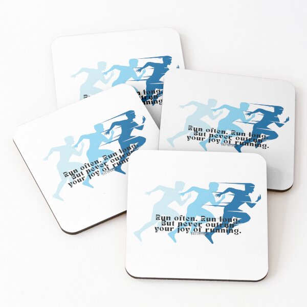Item preview, Joy of Running – Motivational Runner Design designed and sold by ryycwn.