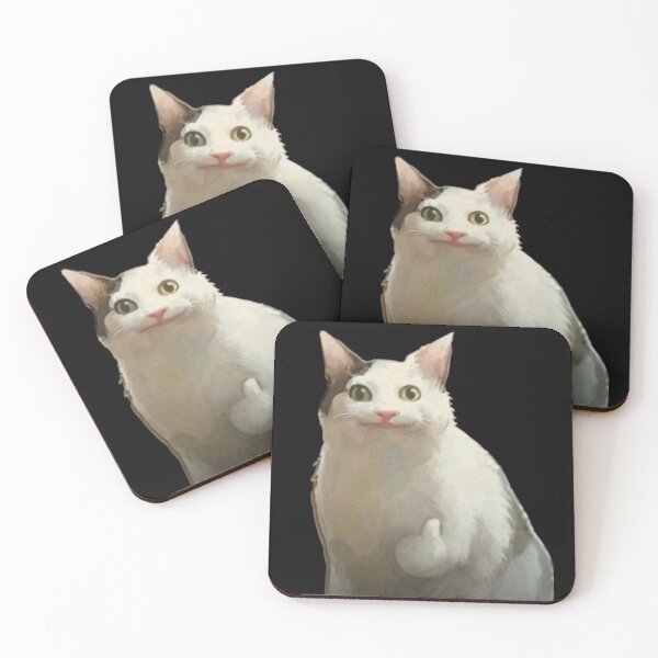 Item preview, Beluga Nice Cat Meme Oil Painting designed and sold by Seelixh.