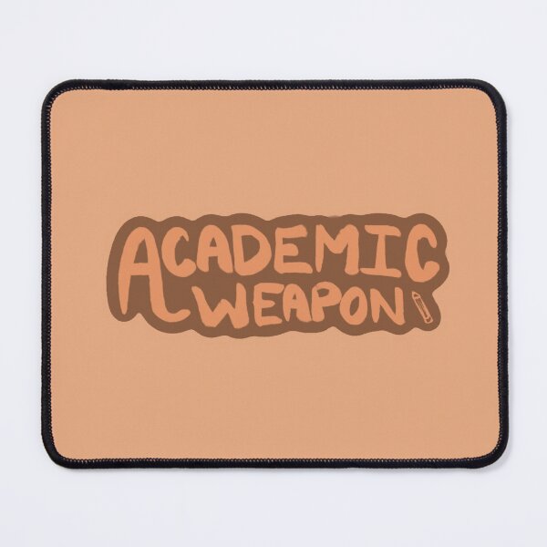 Item preview, Academic Weapon (Orange) designed and sold by Doodles and Tinkerings.