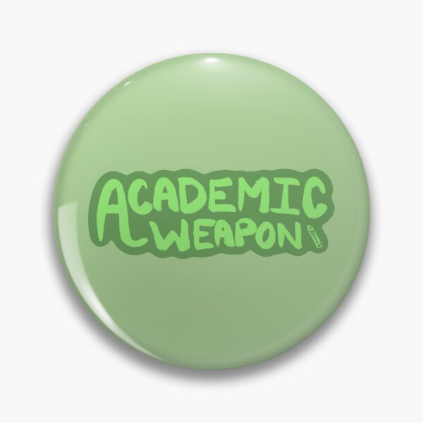 Item preview, Academic Weapon (Green) designed and sold by Doodles and Tinkerings.