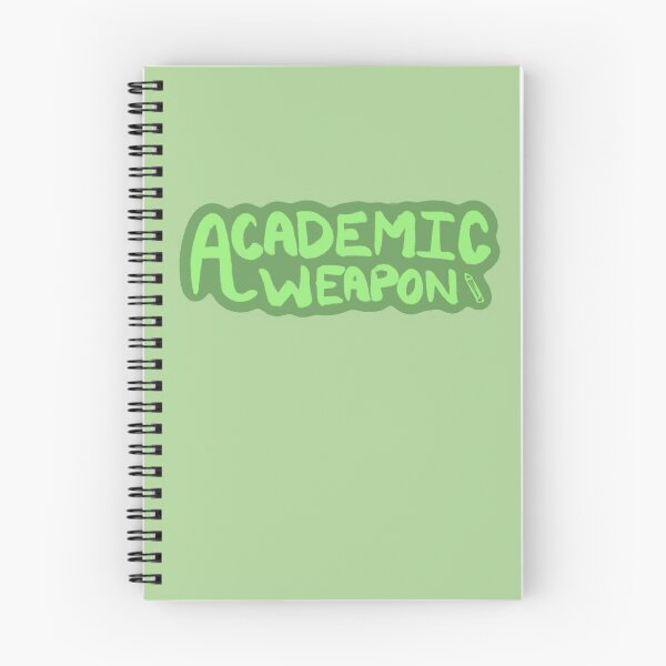 Item preview, Academic Weapon (Green) designed and sold by Doodles and Tinkerings.